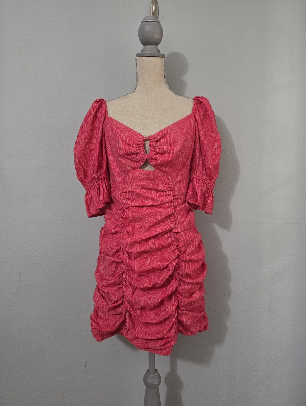 C/Meo Collective Early On Pink Mini Dress Large